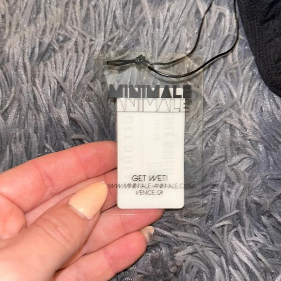 Black underwear or bathing suite bottom MINIMALE ANIMALE - Small - Picture 2 of 4